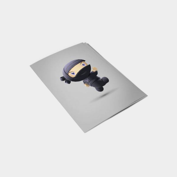 پوستر خاکستری نینجا - Image 2